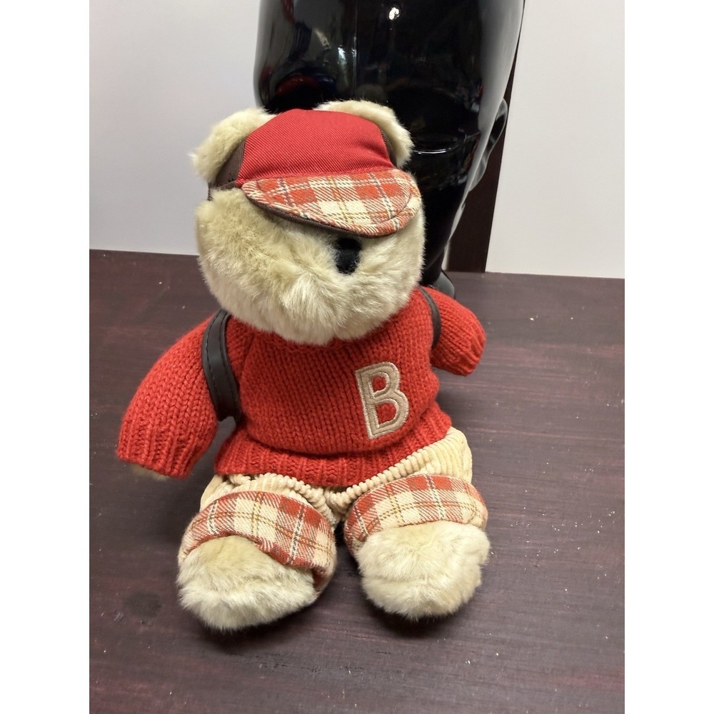 Starbucks BEARISTA Bear BACK TO SCHOOL 2002 Plush Toy 10"